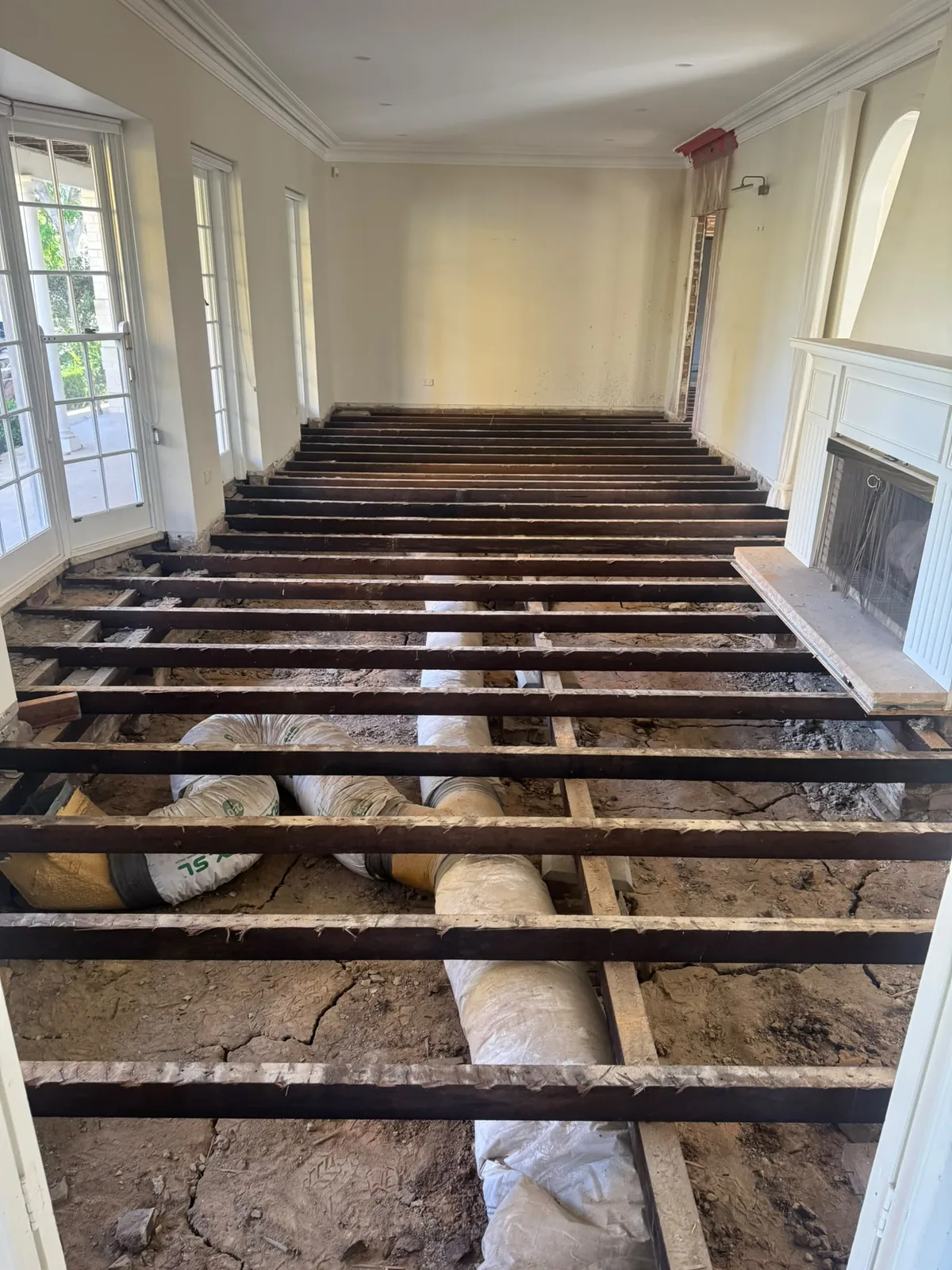 Residential floor removal project